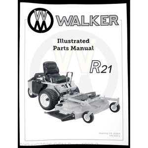 Walker Part # 1000-2 : Parts Manual/MR21