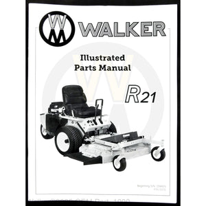 Walker Part # 1000 : Parts Manual/MR21