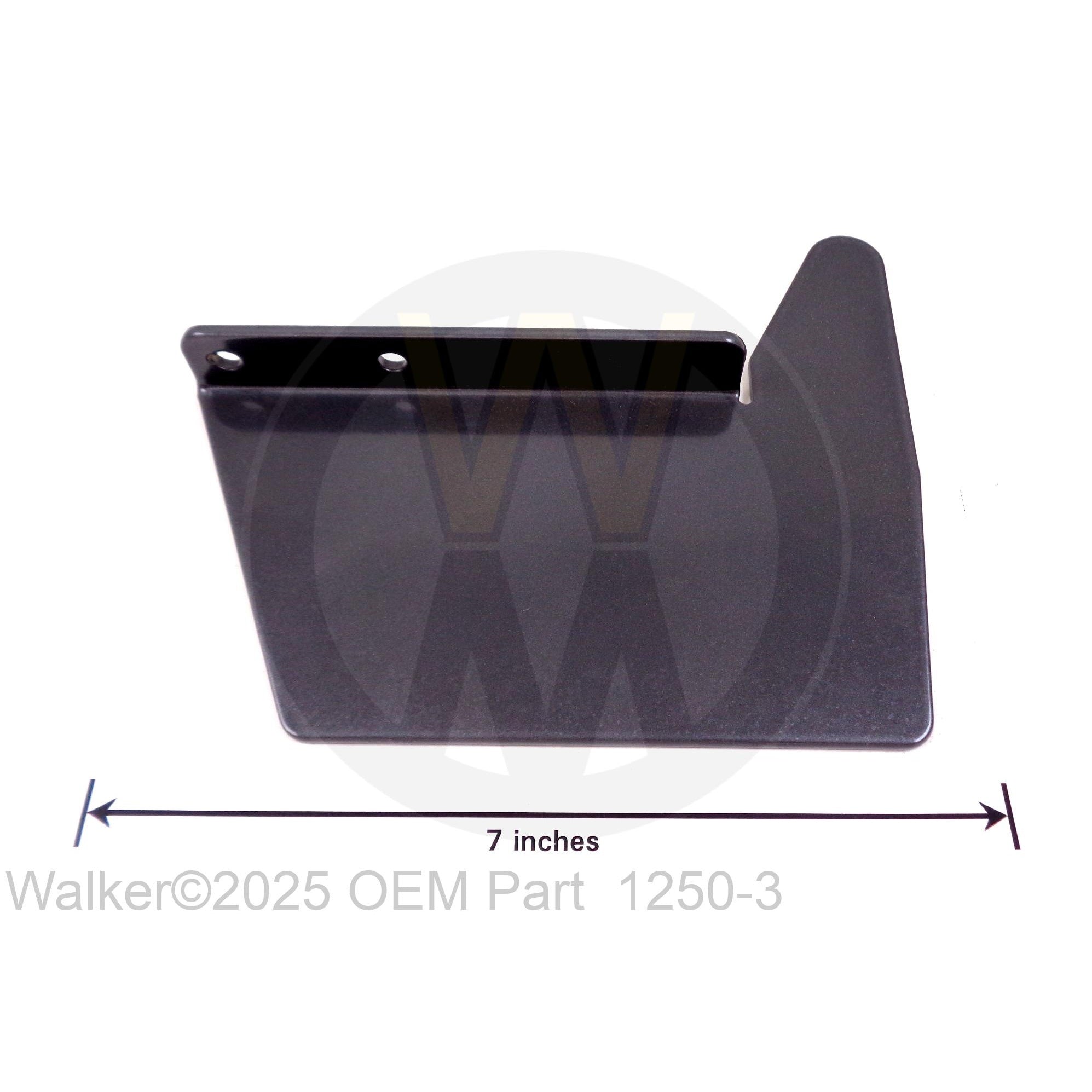 Walker OEM left hand guard extension part 1250-3 for MR21 and MR22 Euro mowers