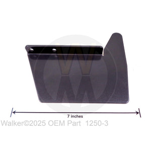 Walker OEM left hand guard extension part 1250-3 for MR21 and MR22 Euro mowers
