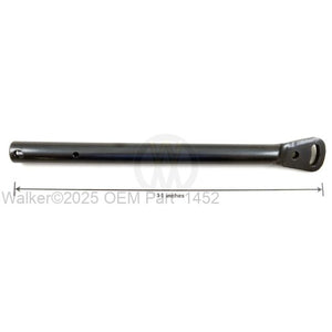 Walker Part # 1452 : Steering Lever Tube W/Tab/MR