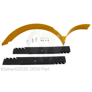 Walker Part # 1692-10 : (SU 1692-16) Mulch Baffle Kit W/Blades DS/DM42-R