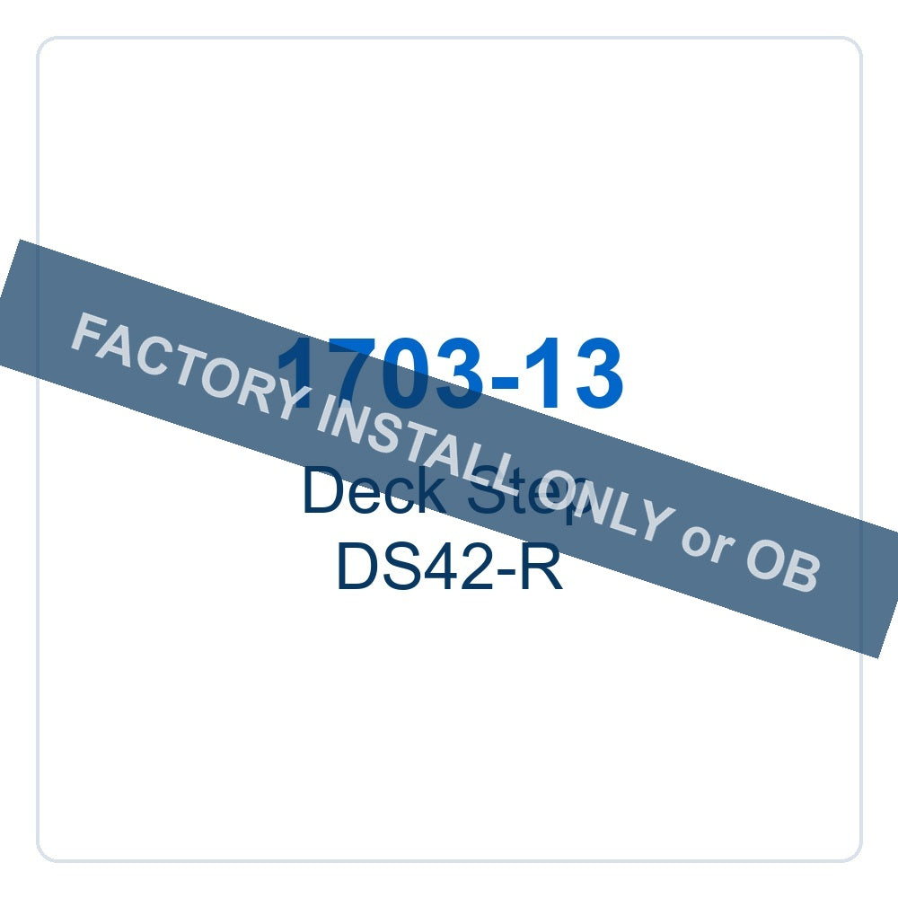 Walker Part # 1703-13 : Deck Step DS42-R