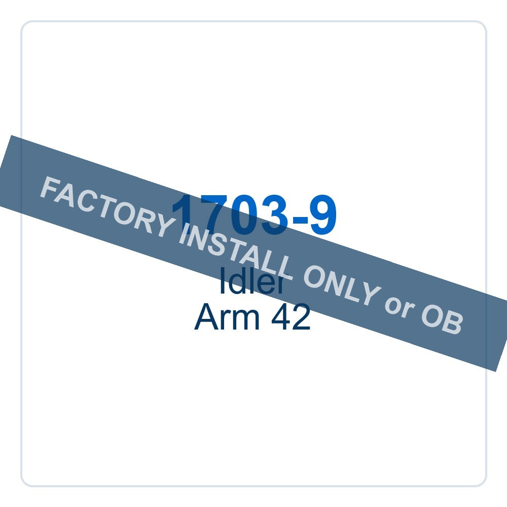 Walker Part # 1703-9 : Idler Arm 42