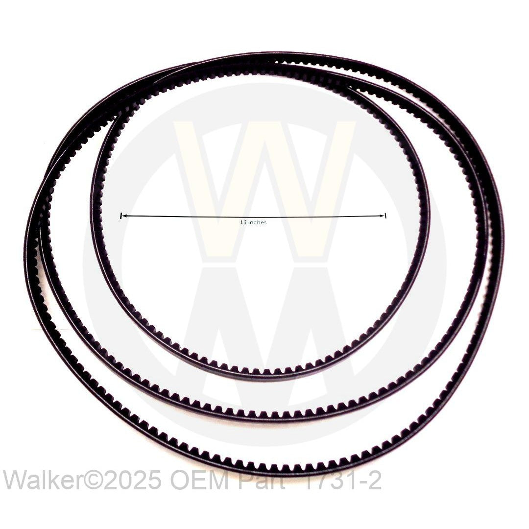 Walker Part # 1731-2 : Blade Drive Belt/DS54-R