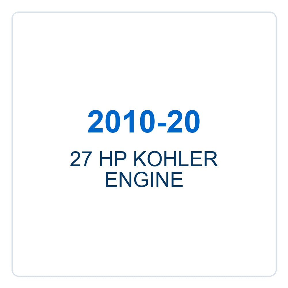 Walker Part # 2010-20 : 27 HP KOHLER ENGINE