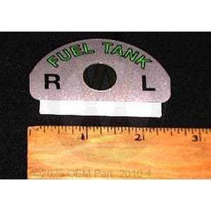 Walker Part # 2010-4 : (SU2010-16) (NR)Decal, Fuel Transfer