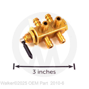 Walker Part # 2010-6 : FUEL VALVE