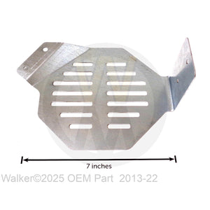 Walker Part # 2013-22 : Muffler Heat Shield Side/RH