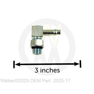 Walker Part # 2025-17 : STRAIGHT THREAD HOSE FIT