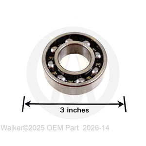 Walker Part # 2026-14 : BEARING 1.0X52X15 (50771)