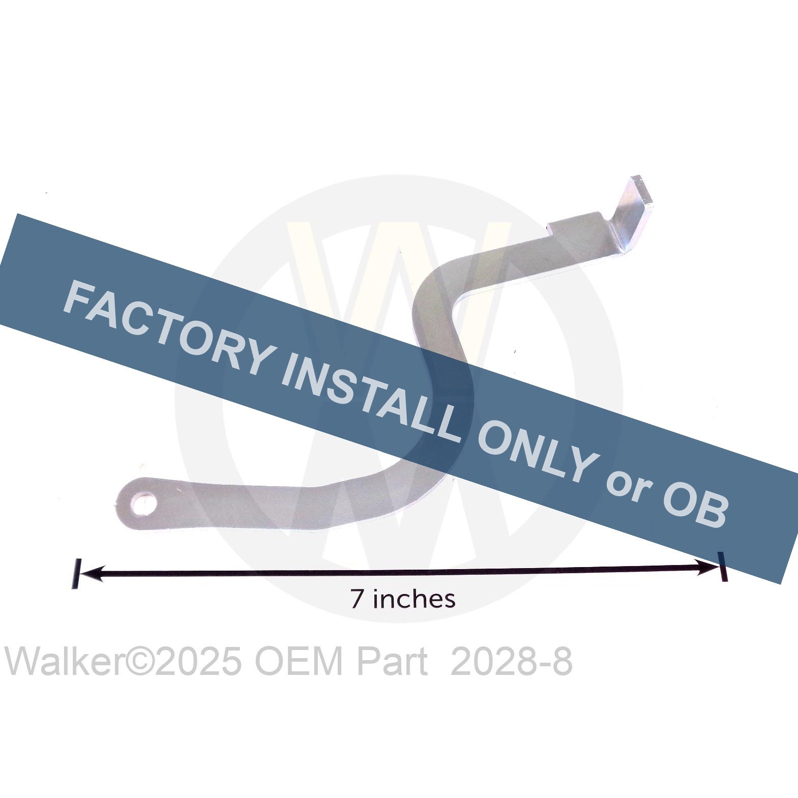 Walker Part # 2028-8 : Lockout Arm/RH