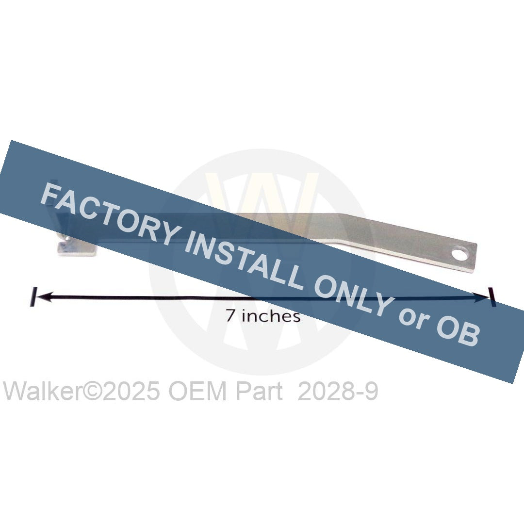 Walker Part # 2028-9 : Lockout Arm/LH