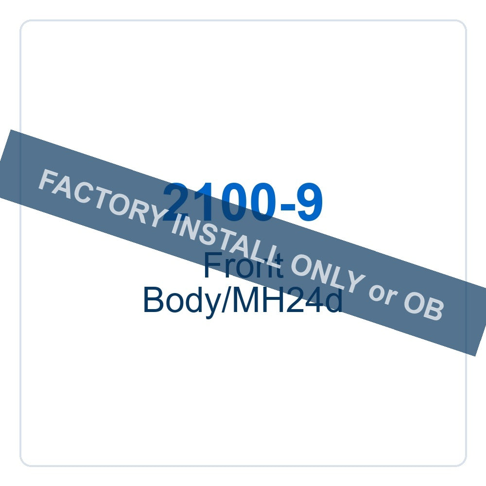 Walker Part # 2100-9 : Front Body/MH24d