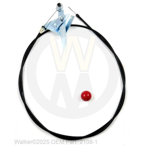 Walker Part # 2108-1 : (NR) Throttle Control & Cable Assy