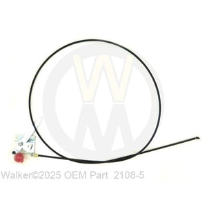 Walker Part # 2108-5 : THROTTLE CNTRL&CABLE ASSY