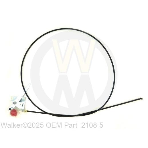 Walker Part # 2108-5 : THROTTLE CNTRL&CABLE ASSY