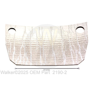 Walker Part # 2190-2 : Insulation Foam Pad