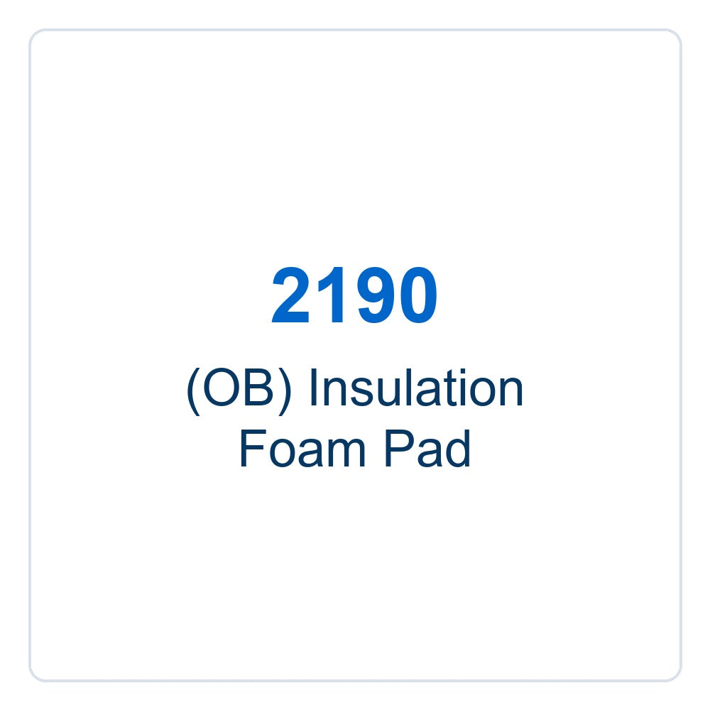 Walker Part # 2190 : (OB) Insulation Foam Pad