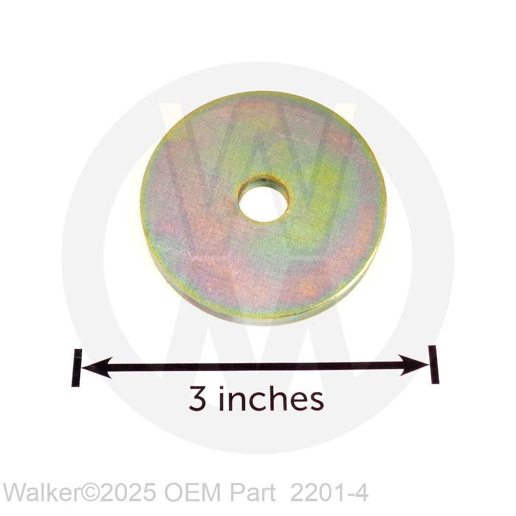 Walker Part # 2201-4 : WASHER 2-1/4X7/16X1/4THK