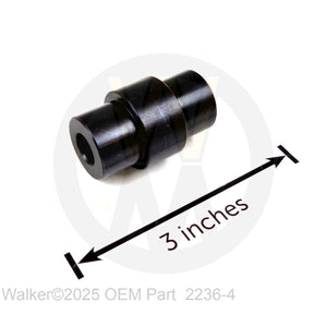 Walker Part # 2236-4 : IDLER PULLEY SHAFT
