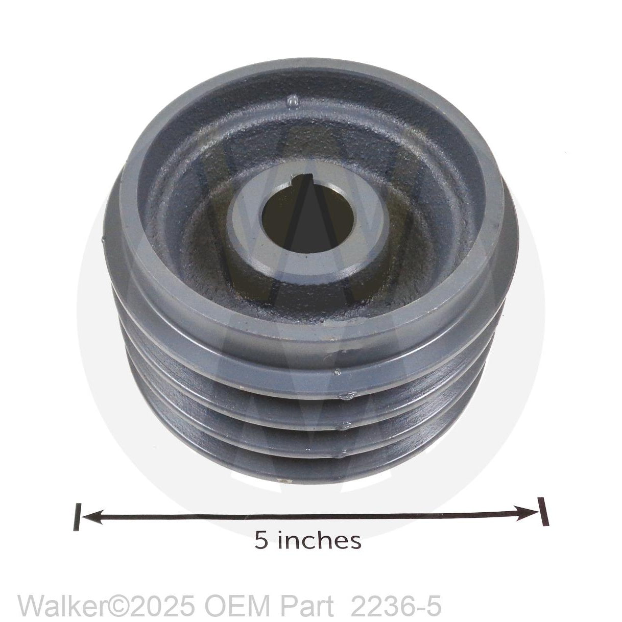 Walker Part # 2236-5 : PTO PULLEY (4.5/AAA)