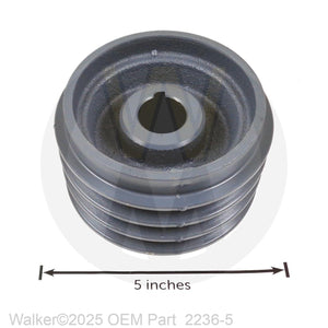 Walker Part # 2236-5 : PTO PULLEY (4.5/AAA)