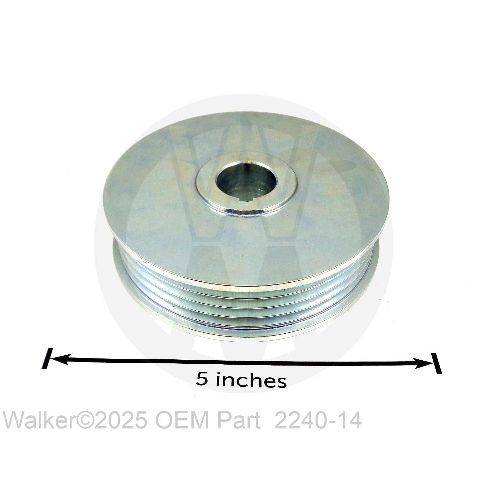 Walker Part # 2240-14 : Blade Pulley (4")