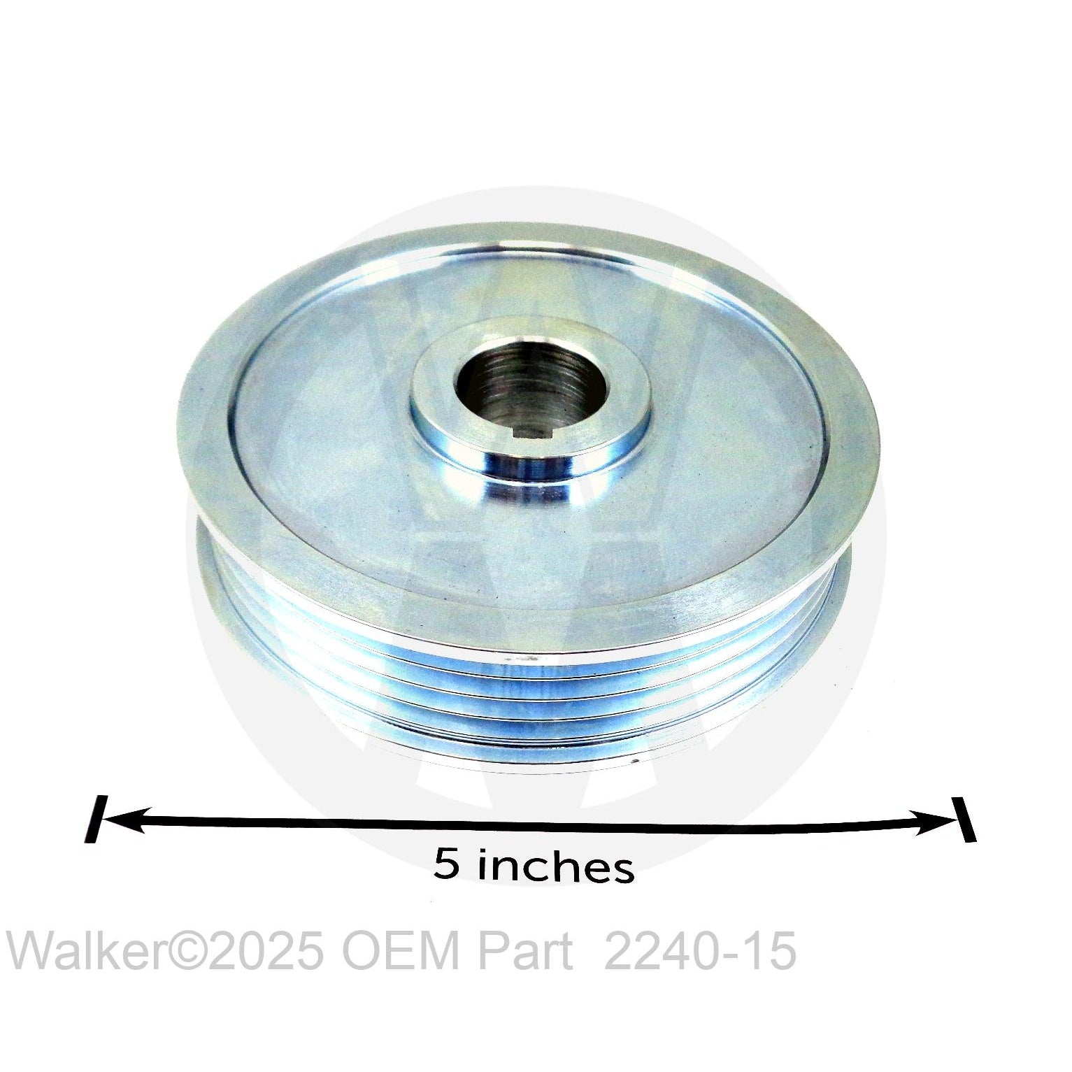 Walker Part # 2240-15 : Drive Pulley (4.5)