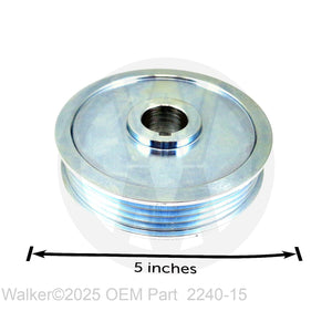 Walker Part # 2240-15 : Drive Pulley (4.5)