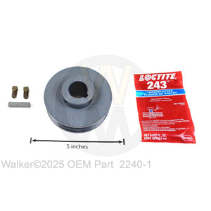 Walker Part # 2240-1 : (NR) Drive Pulley