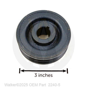 Walker Part # 2240-5 : (NR) Blade Drv. Pulley (3-1/2)