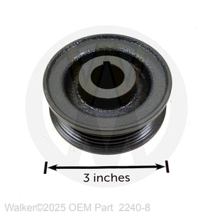 Walker Part # 2240-8 : Blade Drv. Pulley (3-1/8)