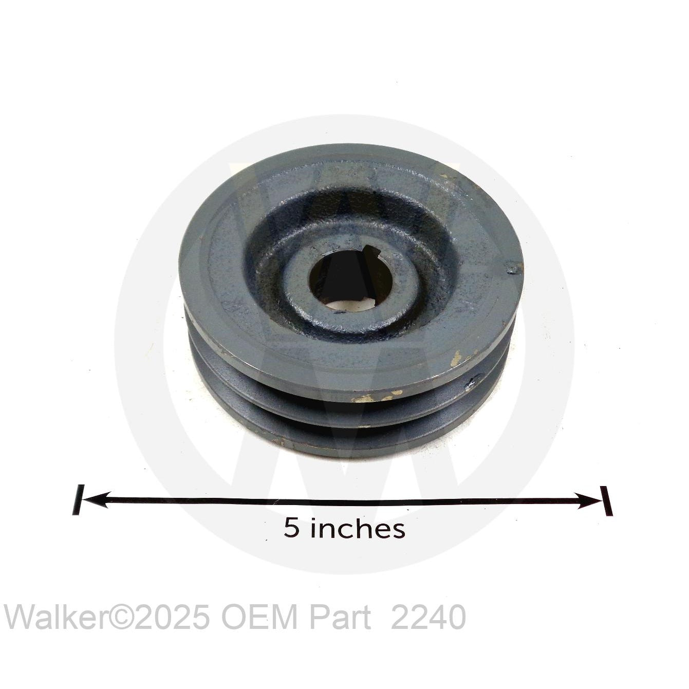 Walker Part # 2240 : BLADE DRV. PULLEY (3-1/2)