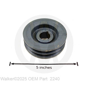 Walker Part # 2240 : BLADE DRV. PULLEY (3-1/2)