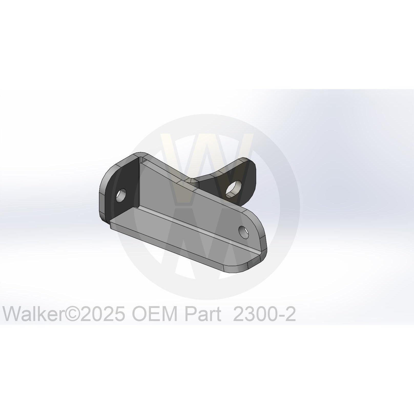 Walker Part # 2300-2 : PARKING BRAKE HYDRO MNT/R