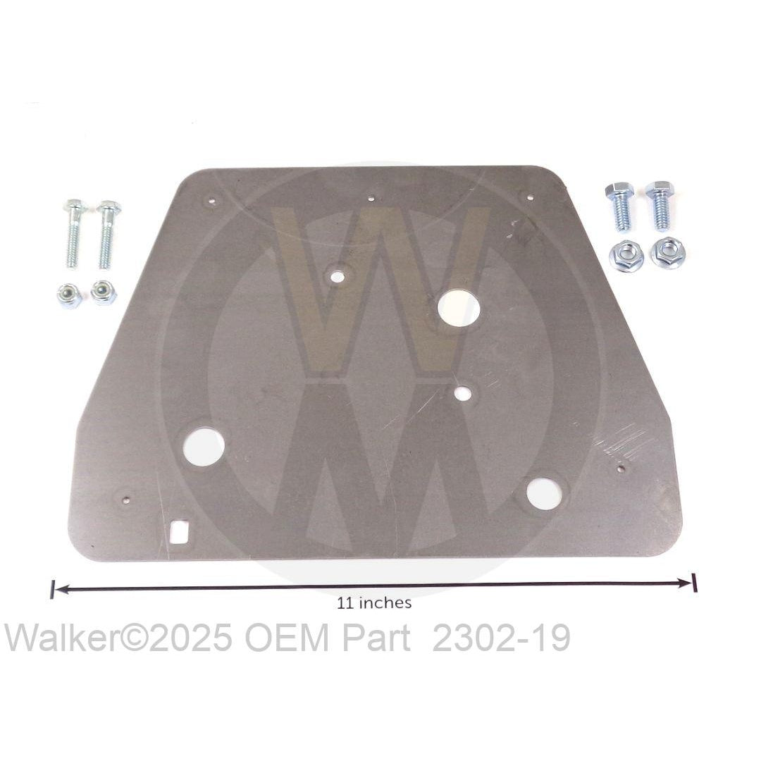 Walker Part # 2302-19 : MC23i ROPS Drill Template Kit
