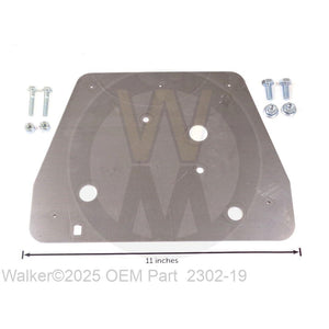 Walker Part # 2302-19 : MC23i ROPS Drill Template Kit
