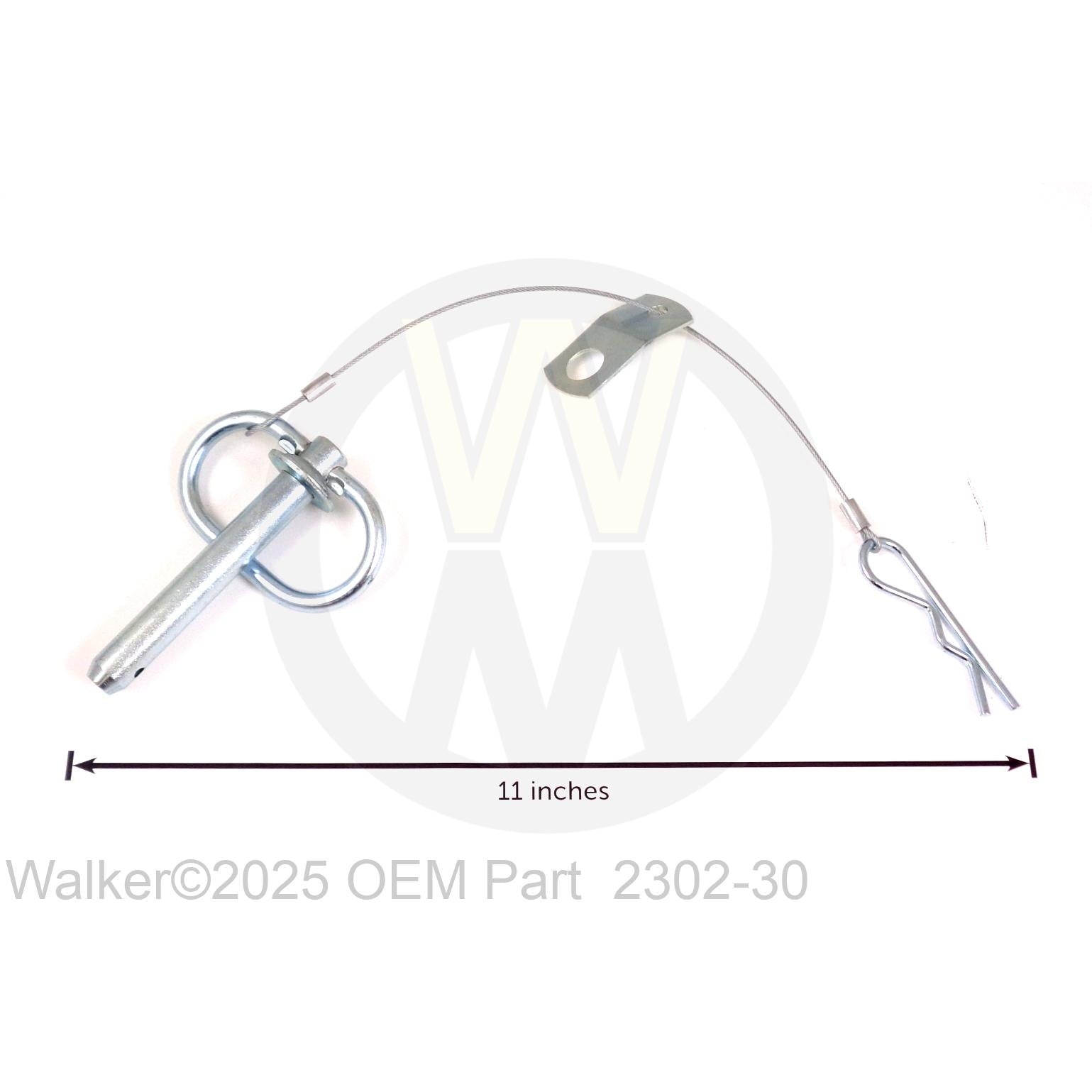 Walker Part # 2302-30 : Lock Pin, Rops