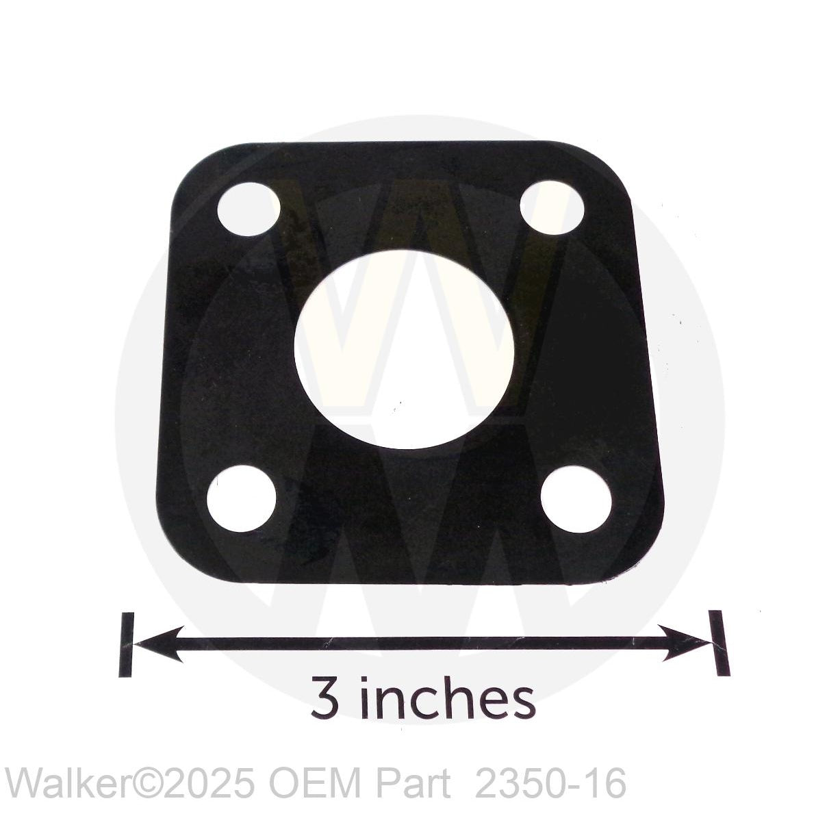 Walker Part # 2350-16 : FLEX PLATE