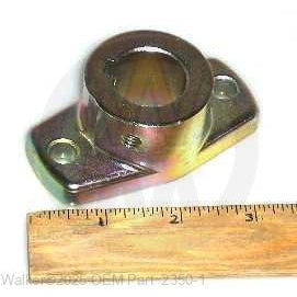 Walker Part # 2350-1 : (SU2351-11)Hub, Coupler End