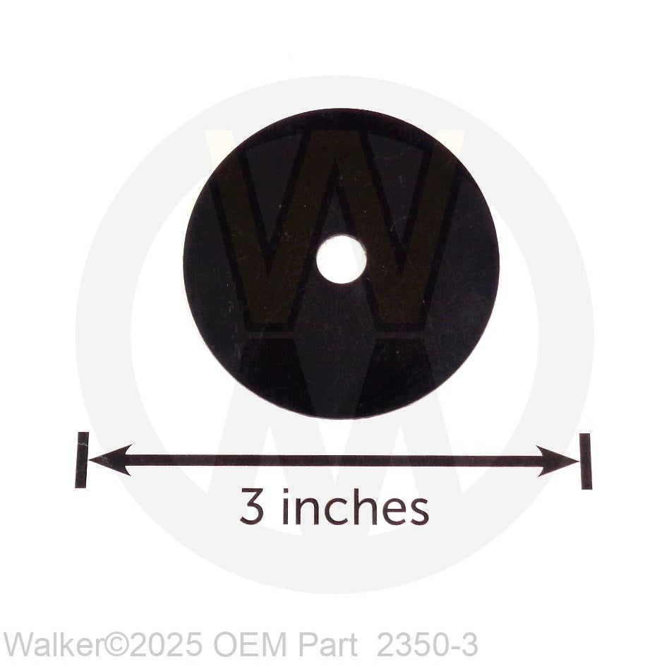 Walker Part # 2350-3 : IDLER CAM WASHER 2'OD