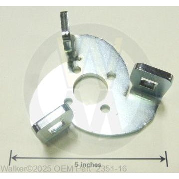 Walker Part # 2351-16 : (SU2351-45) Flex Coupler Half/MH24d