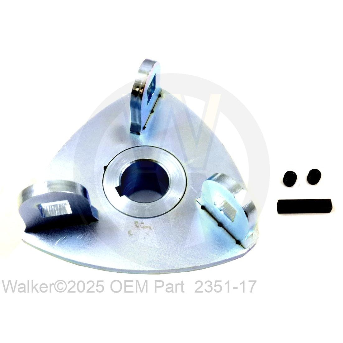 Walker Part # 2351-17 : (SU 2351-50) Flex Coupler Half (1') Bore