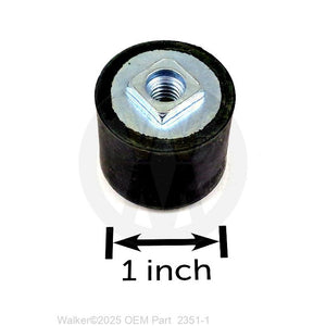 Walker Part # 2351-1 : RUBBER COUPLER