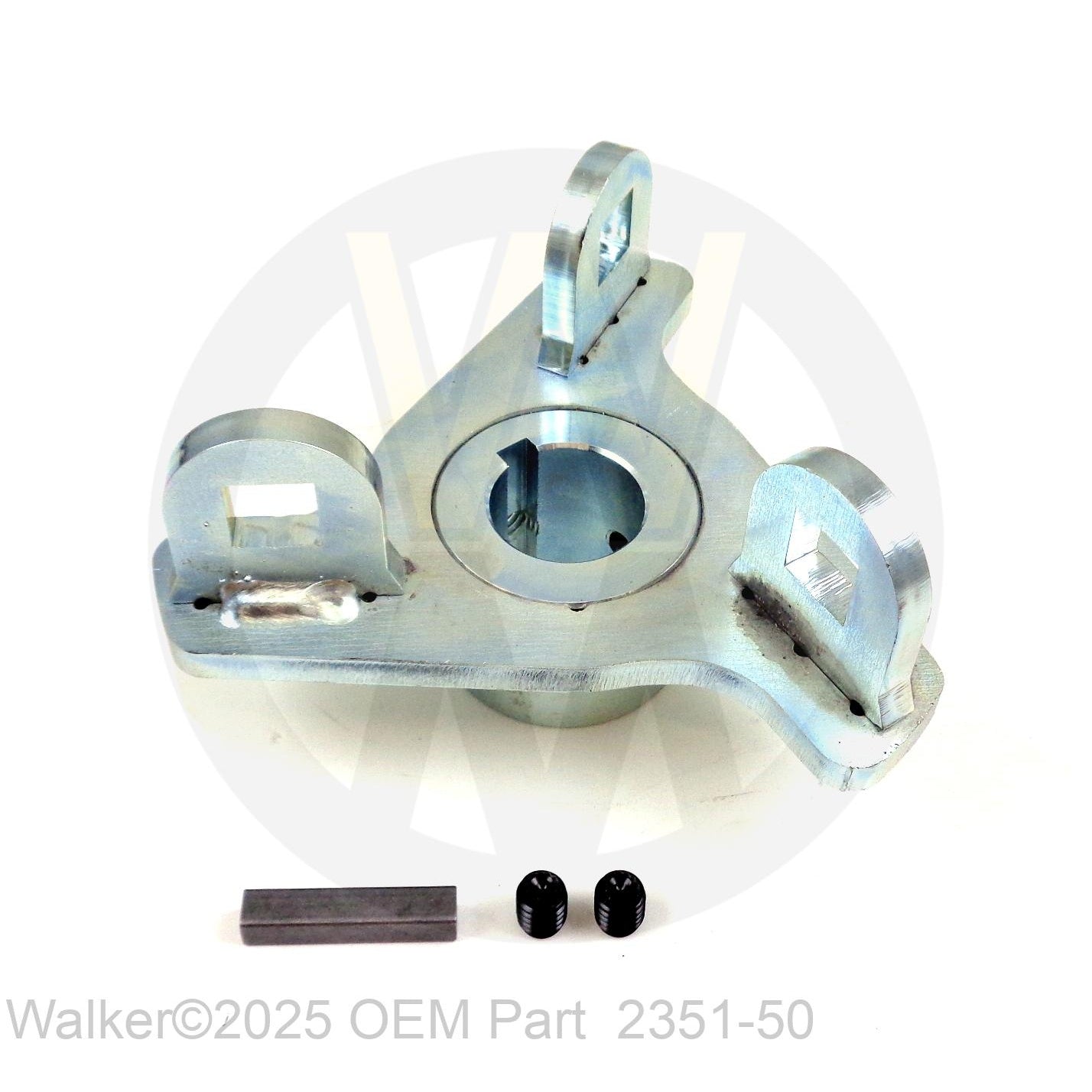 Walker Part # 2351-50 : Flex Coupler Half (1') Bore