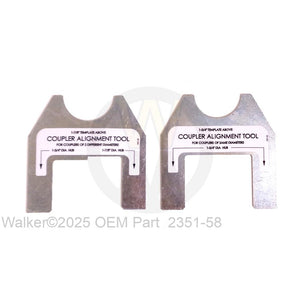 Walker Part # 2351-58 : Coupler Alignment Kit