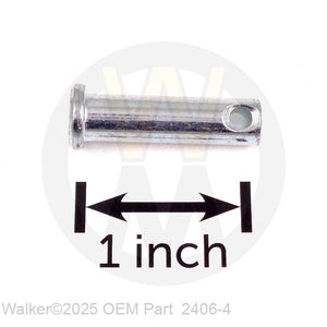 Walker Part # 2406-4 : CLEVIS PIN (5/16X1-1/8)