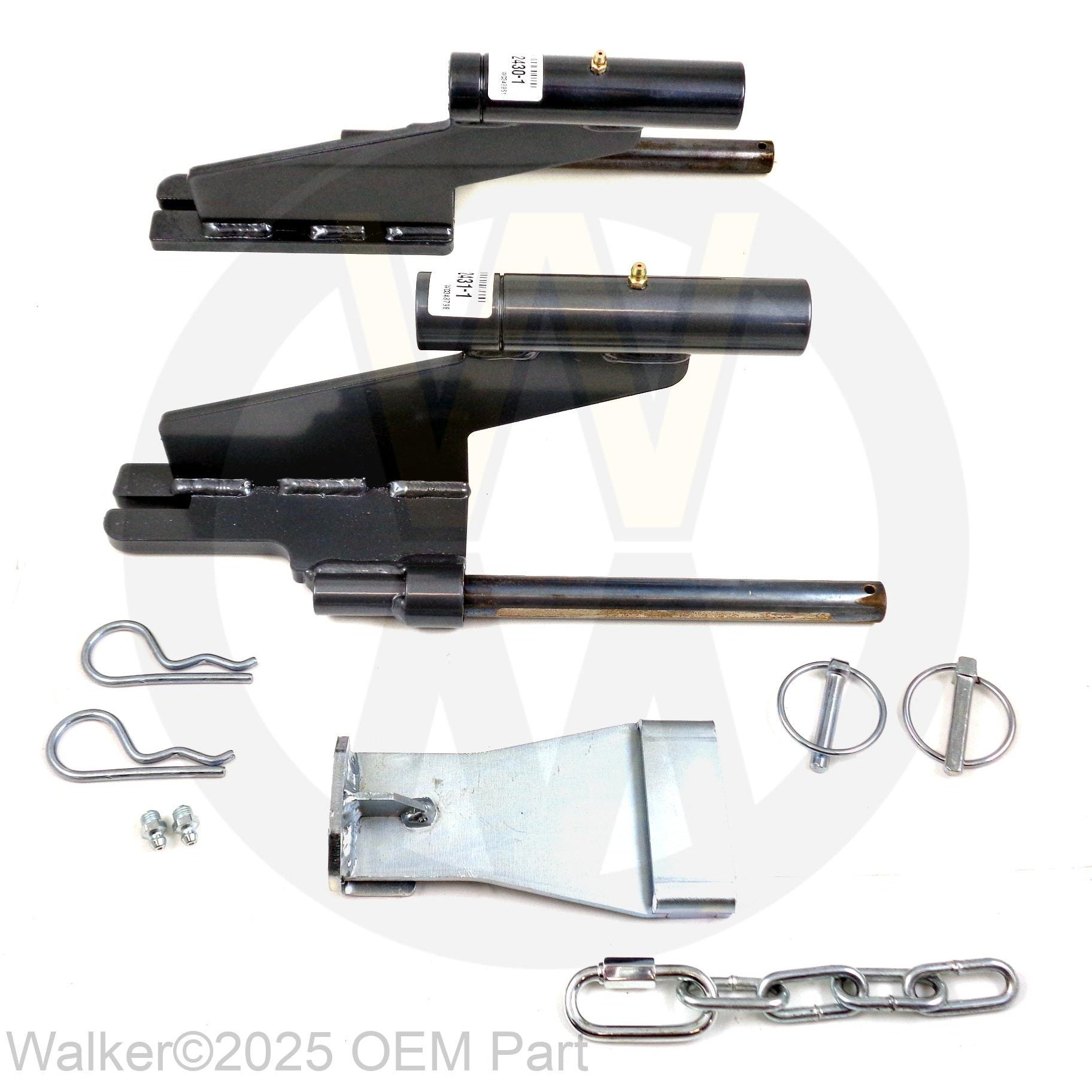Walker Part # 2430-10 : DECK ARM ADAPTER KIT (MH)
