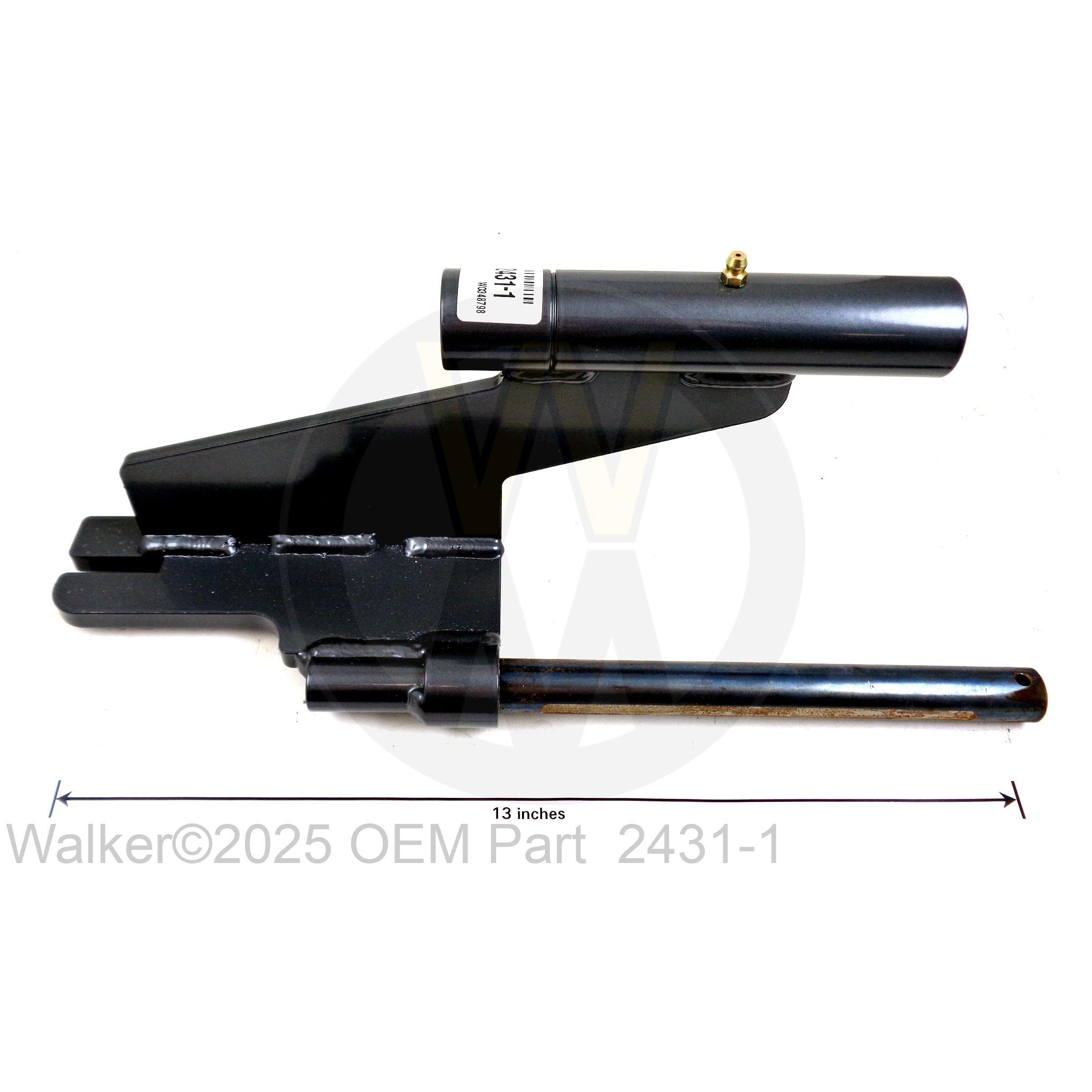 Walker Part # 2431-1 : DECK ARM ADAPTER/LH